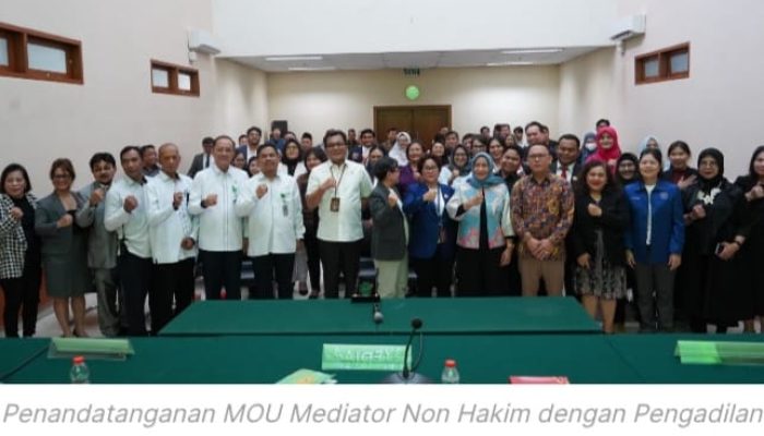 Ajang Tatap Muka Mediator Non-Hakim